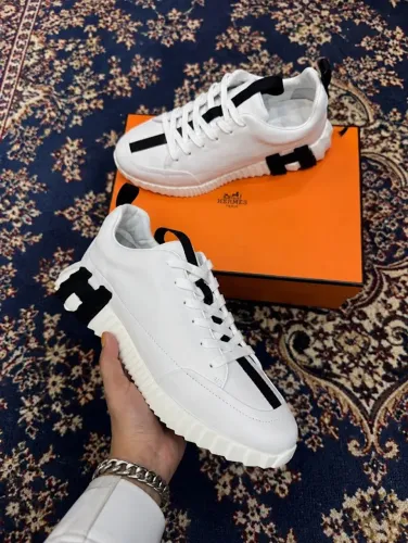 TENIS HERMES - BRANCO/FAIXA -TAM- 39/40/41/42/43/44