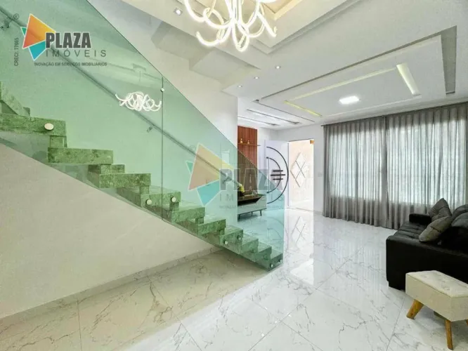 Casa à venda, 120 m² por R$ 750.000,00 - Vila Caiçara - Praia Grande/SP