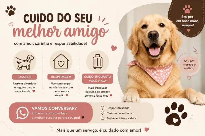 Cuido do seu melhor amigo ?