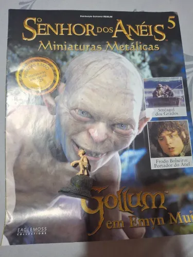 Miniatura Senhor dos anéis Gollum Eaglemoss