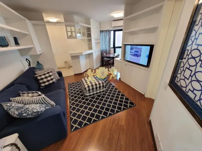 Flat com 1 Quarto para alugar, 40m² - Jardins