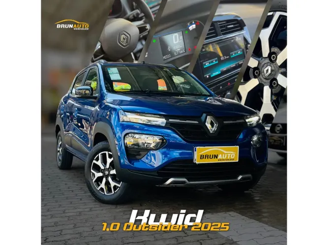 Renault Kwid Outsider 1.0 Flex 12V 5P Mec. 2025