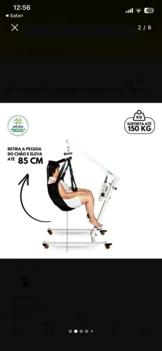 Guincho para acamados.