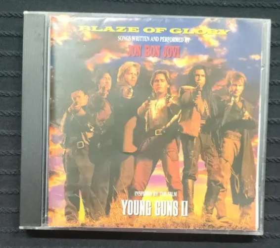 CD - Jon Bon Jovi - Blaze Of Glory - Young Guns II - Soundtrack (CONSERVADO)