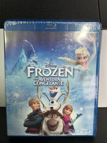Blu-ray lacrado do filme "Frozen - Uma aventura congelante" - faço frete grátis
