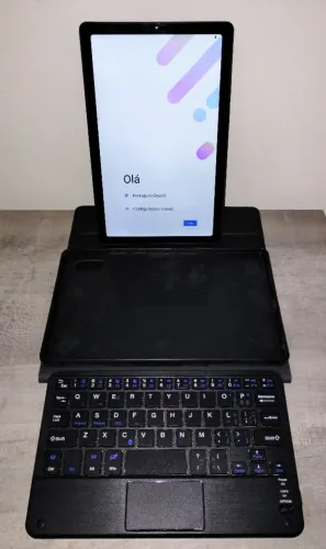 Tablet Lenovo M9 9", Octa-Core, 4GB, 64GB, Prata, com capa e teclado