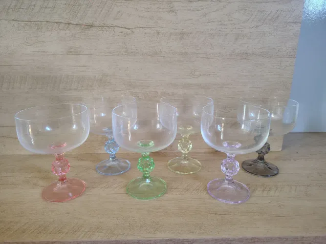 Jogo 6 Taças 200ml Claudia em Cristal Ecológico - Bohemia