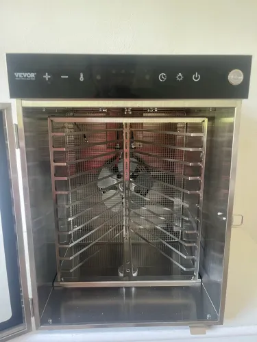 Desidratador de alimentos Vevor Rotary 12 bandejas - aço inox 