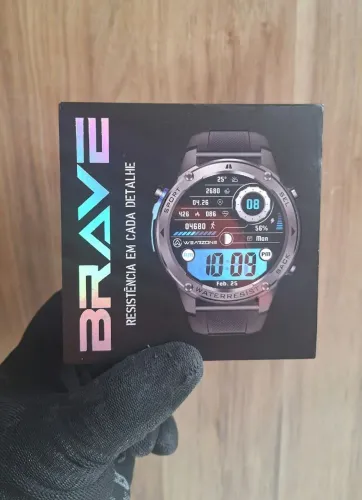 Smartwatch Brave Wearzone + Brinde