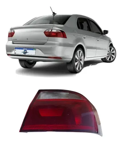 Lanterna Traseira Direito Voyage G6 2013 A 2022 Ré Cristal Direito/passageiro Bicolor