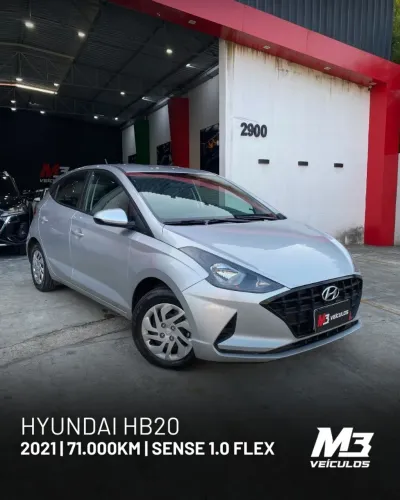 Hyundai HB20 Sense 1.0 Flex 12V MEC 2021