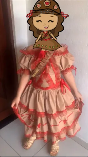 Vestido Maria bonita