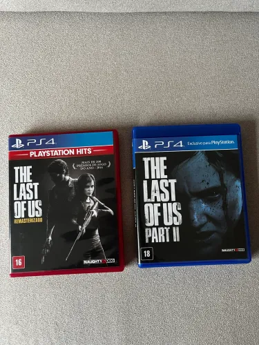 Kit The Last of Us part I e II - ps4