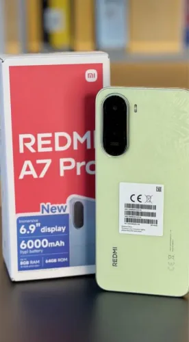 Celular Redmi A7 Pro 4G 128/04- Verde Novo Lançamento Xiaomi 2026 Entrega Grátis 