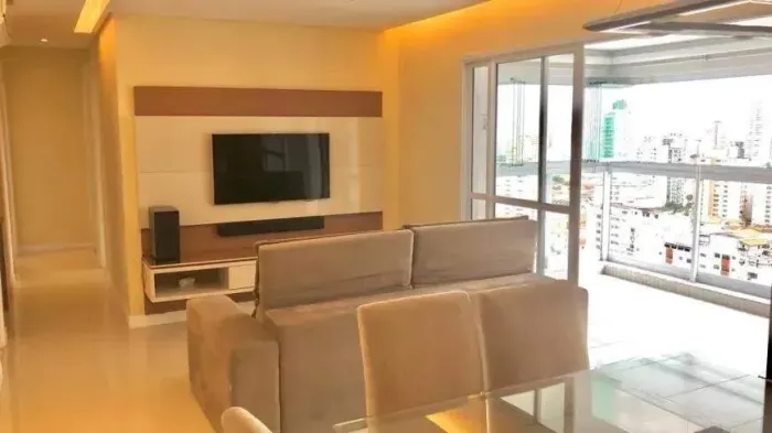 APARTAMENTO DE 3 QUARTOS EM CONDOMINIO CLUBE NA PONTA DE PRAIA EM SANTOS