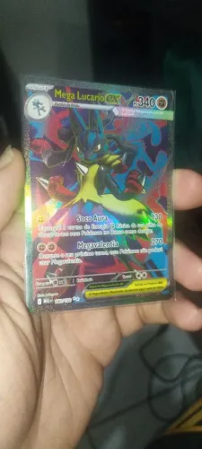 Carta Mega Lucario EX - Megaevolução