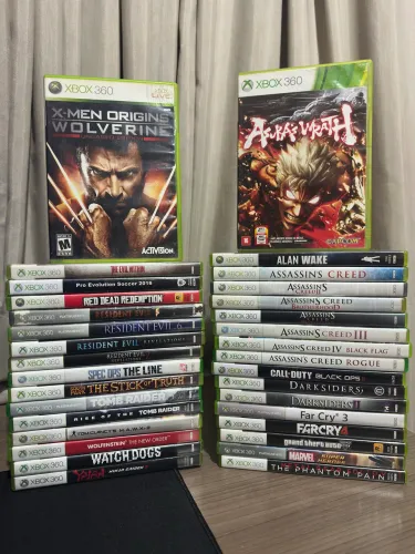 Lote 33 Jogos de Xbox 360
