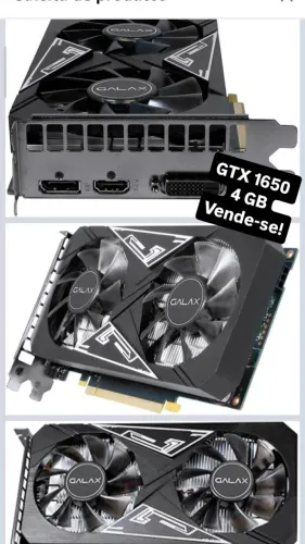 GTX 1650, 4 gb