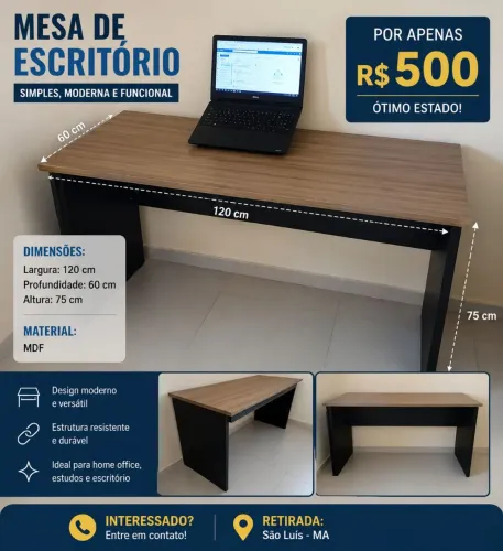 MESA DE ESCRITÓRIO