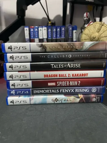 Jogos de ps4/ps5 - Valores na Descrição