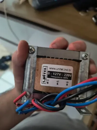 Transformador 127v-220v para 12v-24v