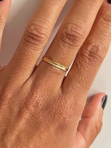 Anel em ouro 18k