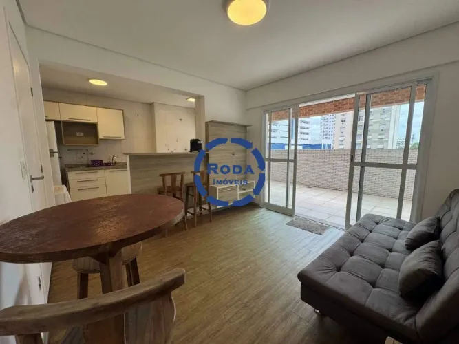 Apartamento Garden com 1 Dormitório no Boqueirão, Santos/SP