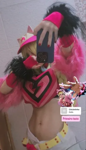 cosplay magik novo tamanho M/G com peruca y2k