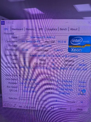 Servidor Xeon E5 2650