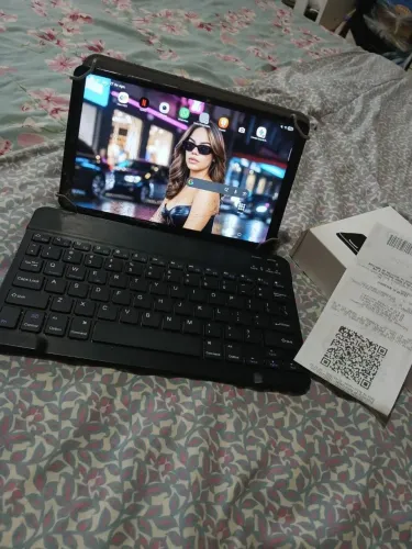 Tablet Samsung A11 tela grande, vai com teclado e mouse Bluetooth + caixa e nota fiscal