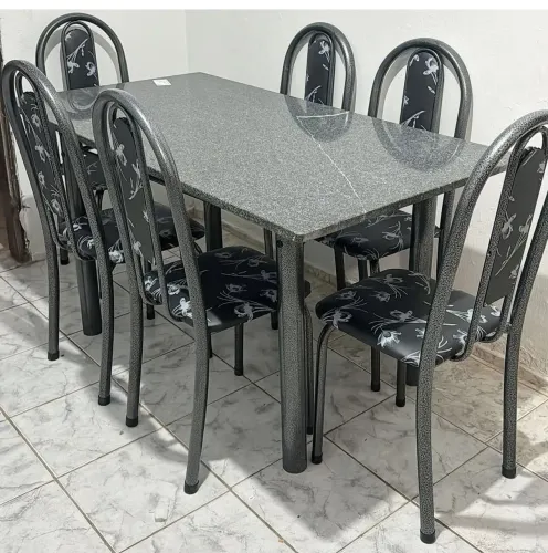 Mesa de jantar de 6 cadeira