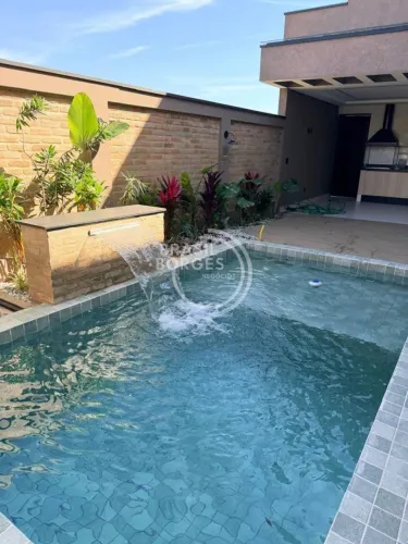 Casa Térrea - NOVA - Cond. Bounganville - 259m - 3 suites/Piscina/Espaço Gourmet