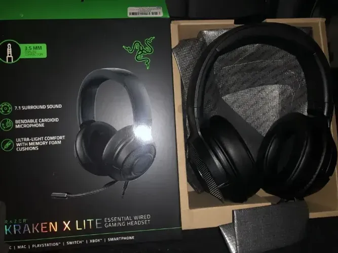 Headset Razer Kraken X Lite Audio 7.1