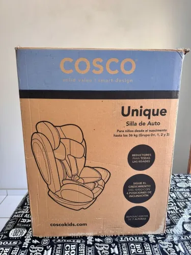 Bebe conforto, cadeirinha carro Cosco kids, modelo Unique