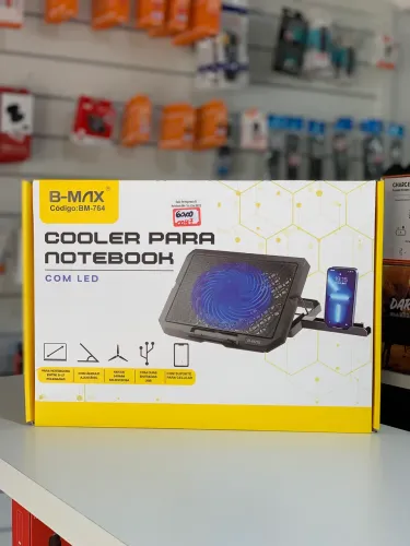 Cooler para Notebook e Suporte 