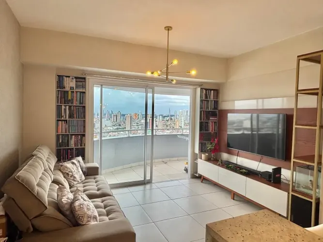 Alugo apartamento, semi mobiliado, no Ed. Unique Studio - localizado no bairro de Fátima e