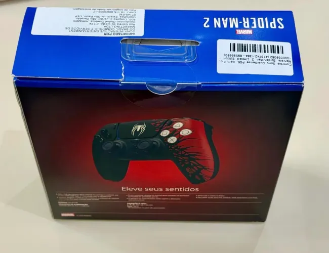 Dual Sense PS5 limited Edition Spider Man Lacrado