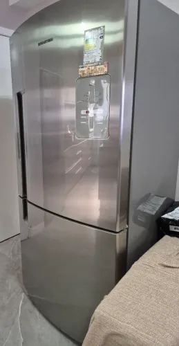 Geladeira Brastemp inox