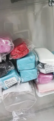 Estojo para óculos - 25 unidades + flanelas de limpeza