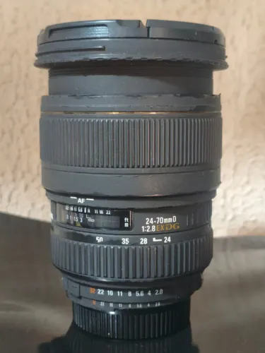 Lente Sigma/Nikon 24-75 F2.8 Linha D