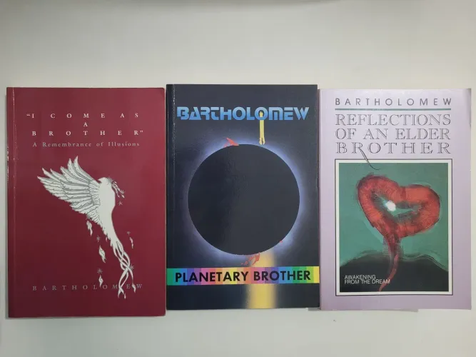 3 livros de Bartholomew, canalizados por Mary-Margaret Moore
