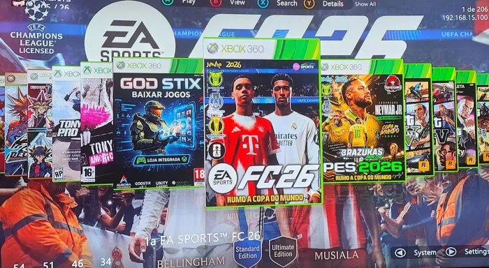 HD XBOX 360. 200 Jogos Todos Modelos