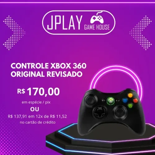 Controle Xbox 360 Original revisado