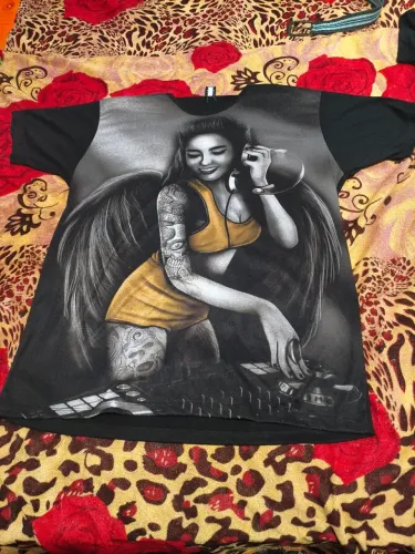 Stompy Camisetas - Catrina Tattoo Tatuagem Artwork Promoção