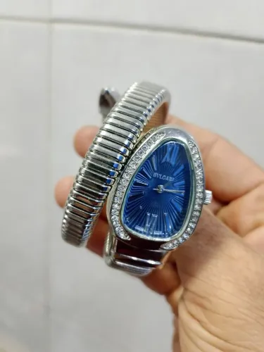 Relógio Feminino Serpente Aço Inoxidável Virgínia 