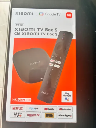 XIAOMI TV Box S 3 geração 4K ultra-HD