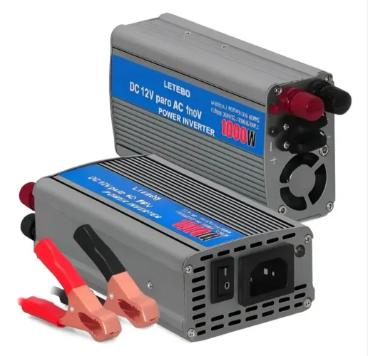 Dois inversores 110v um 24v e outro 12v 1000w