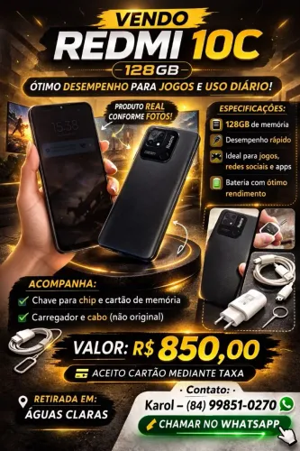Vendo celular  Redimi 10c 