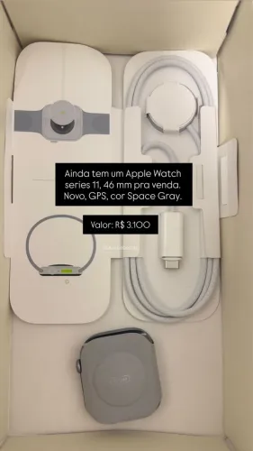 Vendo um Apple Watch NOVO nunca usado 
