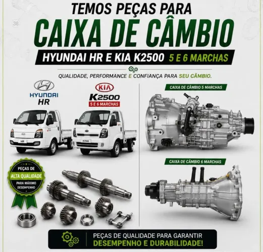 Caixa de cambio Hyundai e Kia